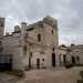 ...e a sinistra da Santa Maria di Sovereto, la cui prima attestazione storica risale a una bolla del 1131, a conferma della giurisdizione del vescovo di Giovinazzo su Suberito, antico nome del posto